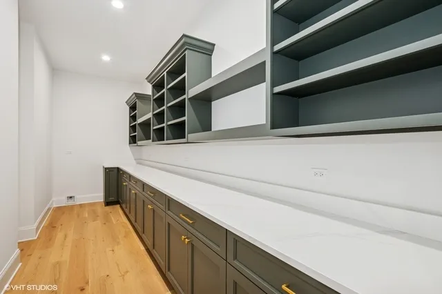 a view of storage and utility room