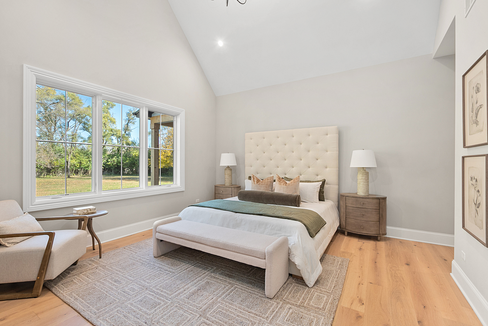 10940 German Church Road La Grange, IL 60525 - Photo 27 of 40 a bedroom with a bed and a large window