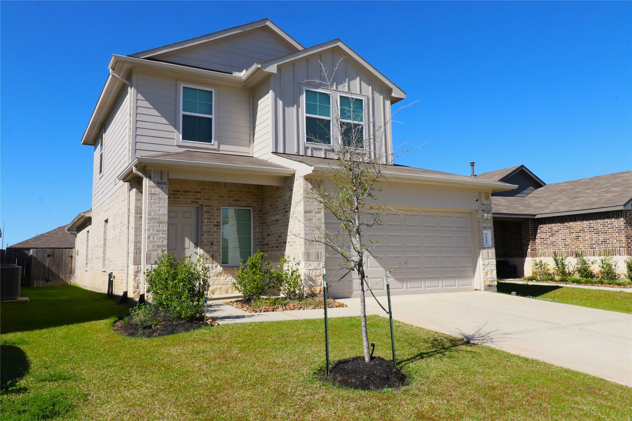 5415 Tuscany Hills Lane Spring, TX 77373 - Photo 18 of 18 a front view of a house with a yard