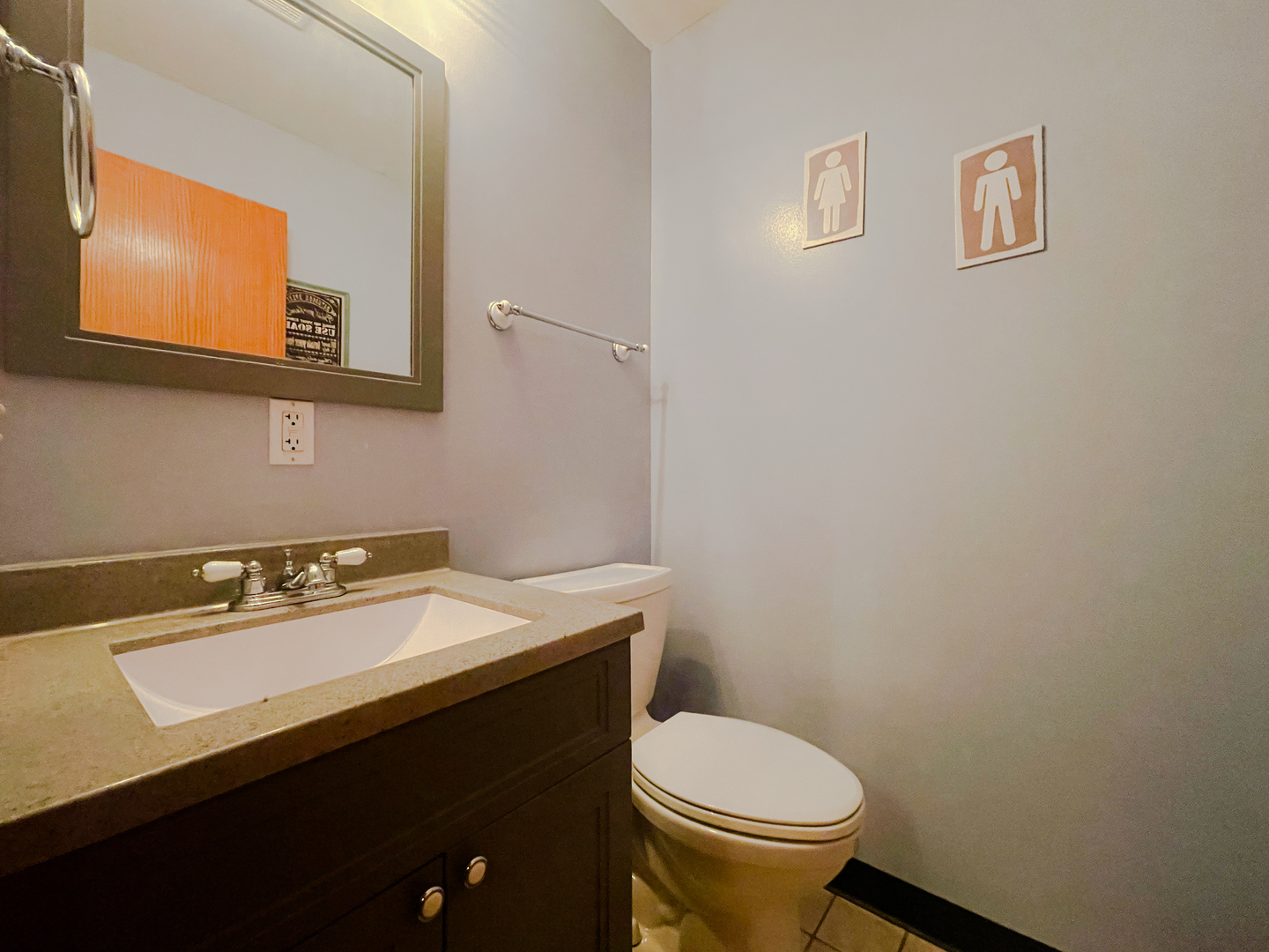 2816 2559th Road Marseilles, IL 61341 - Photo 14 of 22 a bathroom with a sink and a toilet