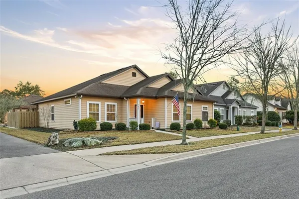 front view of house with a yard