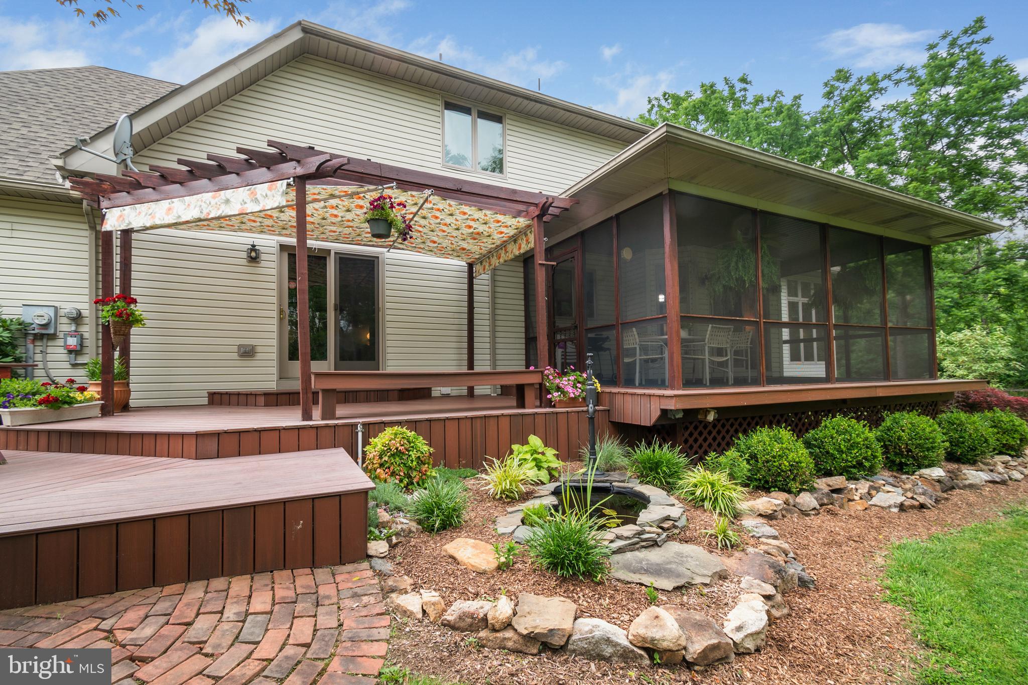 Brick paver patio