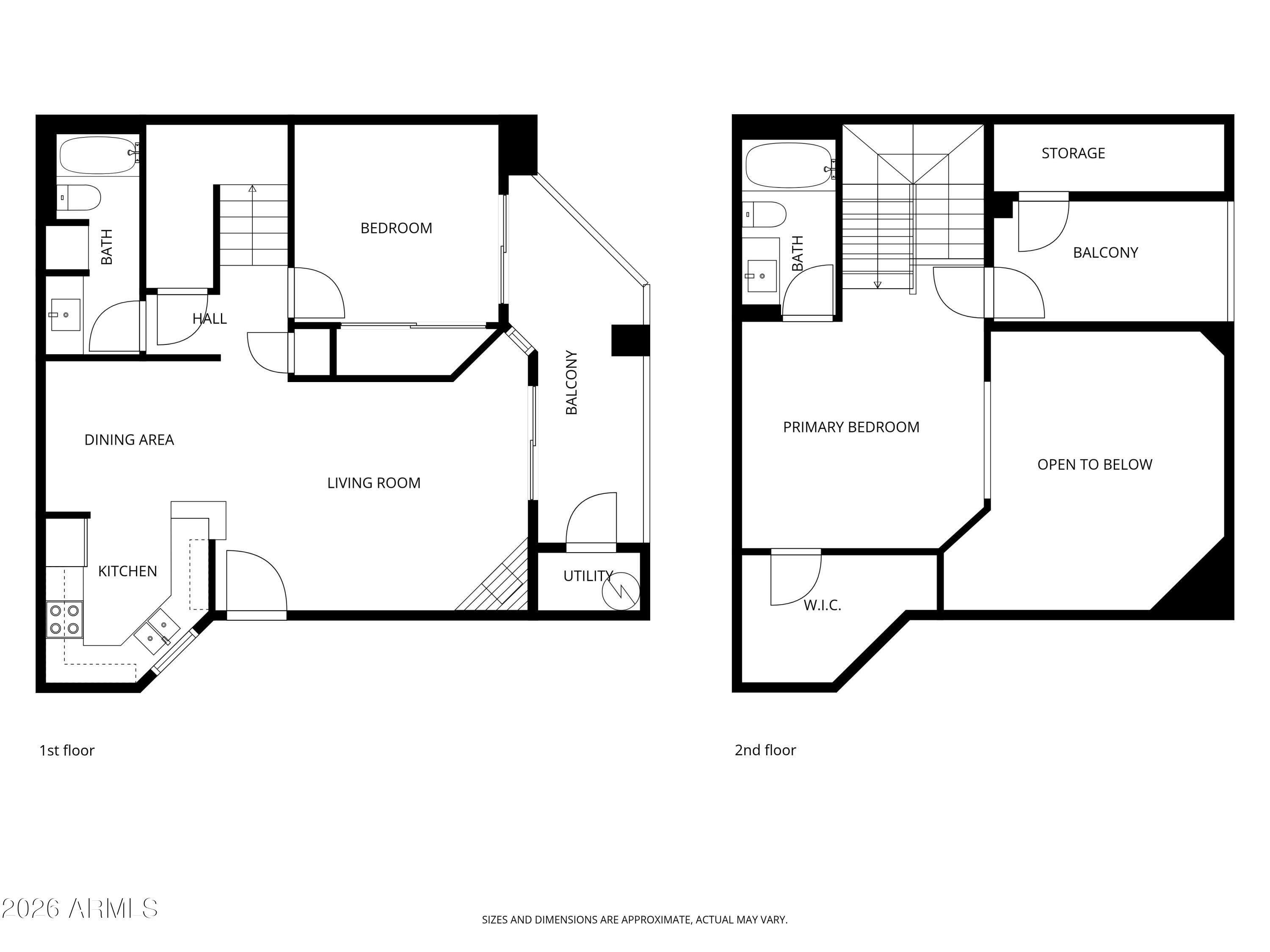 3845 East Greenway Road, Unit 211 Phoenix, AZ 85032 - Photo 31 of 31 Floor Plan
