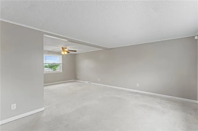 a view of empty room