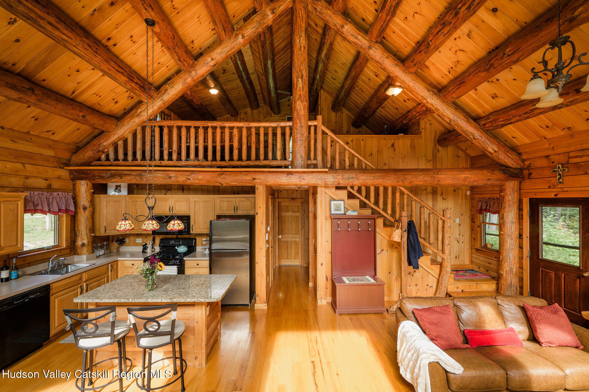 4388 Co Rte 20 Durham, NY 12422 - Photo 4 of 35 2026-09-FreshAir-DurhamLogCabin-6