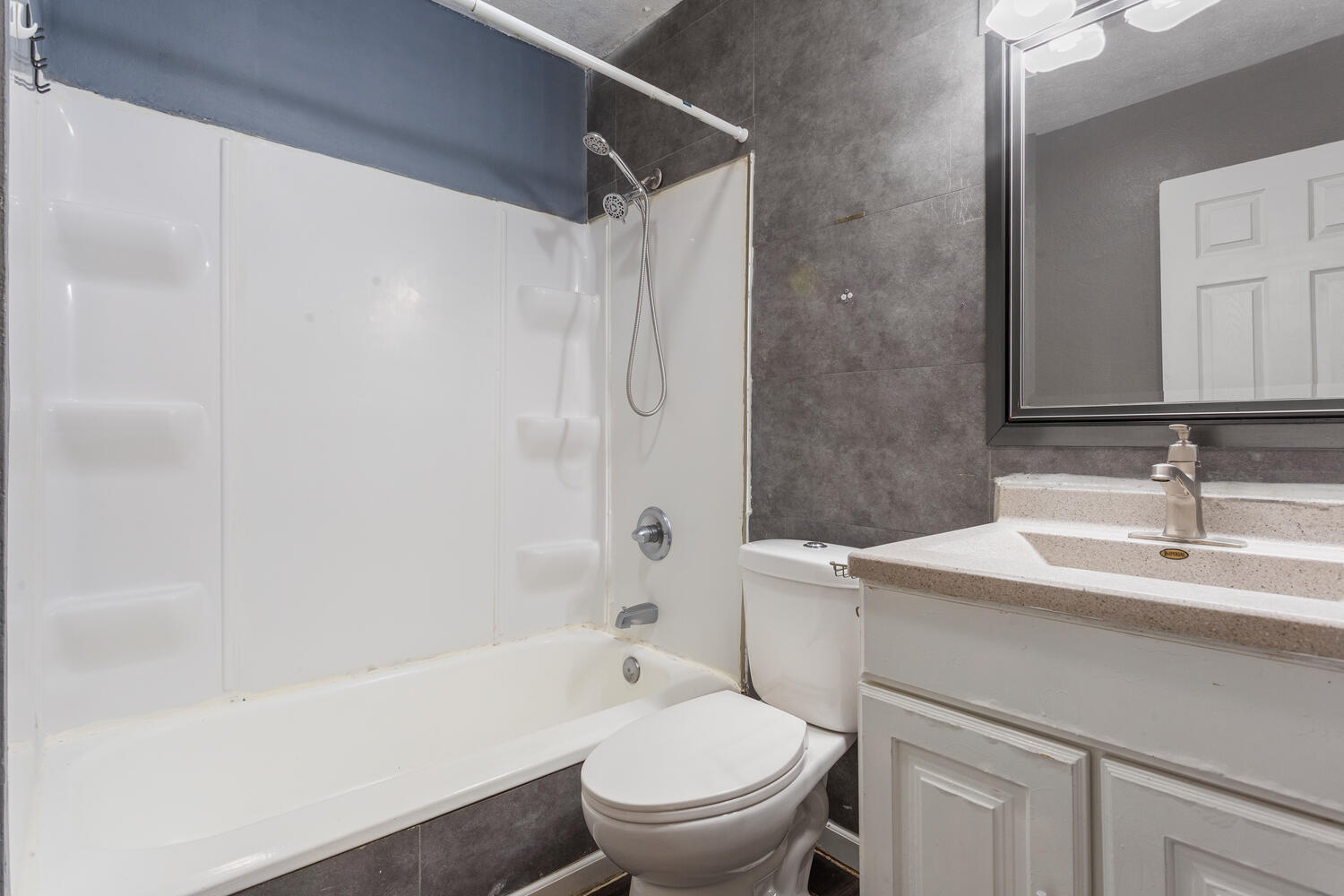 1468 Mather Drive Rantoul, IL 61866 - Photo 22 of 23 a bathroom with a sink toilet and shower