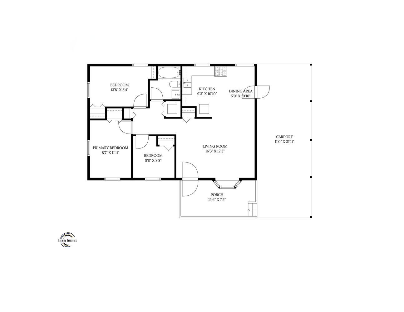 1468 Mather Drive Rantoul, IL 61866 - Photo 23 of 23 a picture of a wall with a white wall