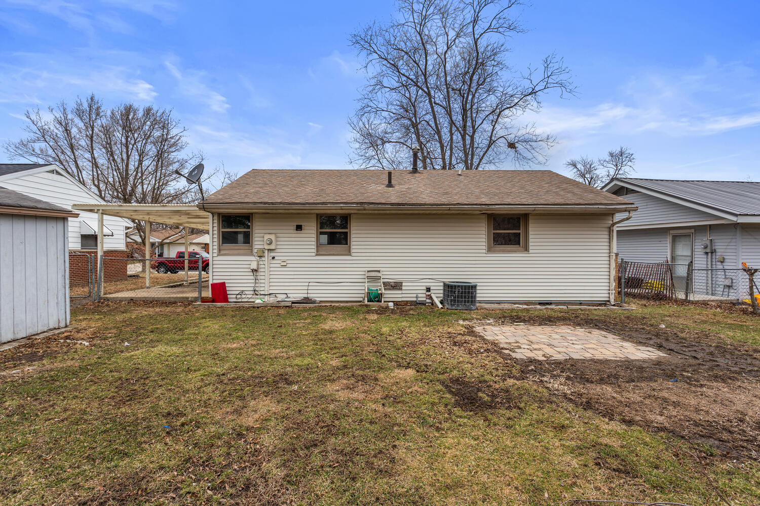1468 Mather Drive Rantoul, IL 61866 - Photo 7 of 23 a front view of house with yard