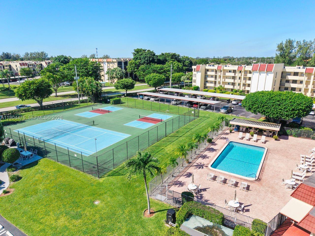 23249 Barwood Lane North, Unit 102 Boca Raton, FL 33428 - Photo 22 of 45 an aerial view of a house having outdoor space