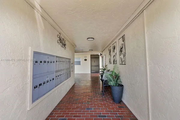 a view of a hallway