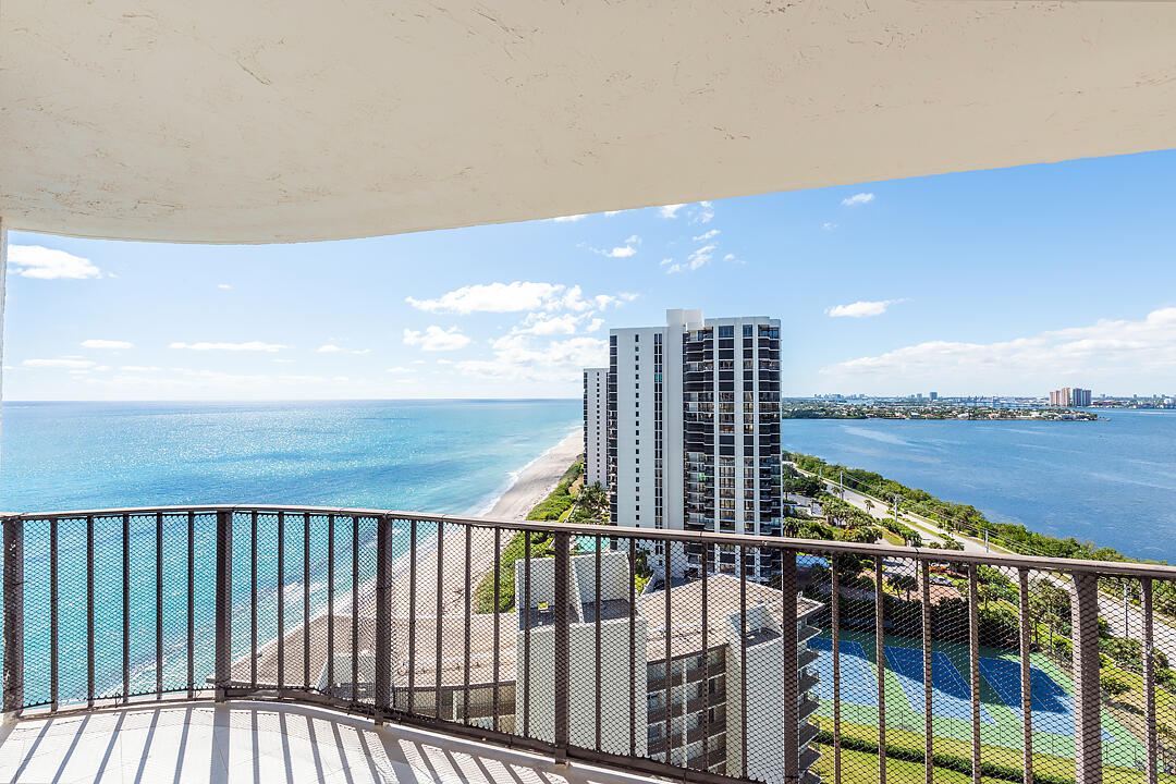 5420 North Ocean Drive, Unit 1906 Riviera Beach, FL 33404 - Photo 1 of 25 a view of balcony with city view