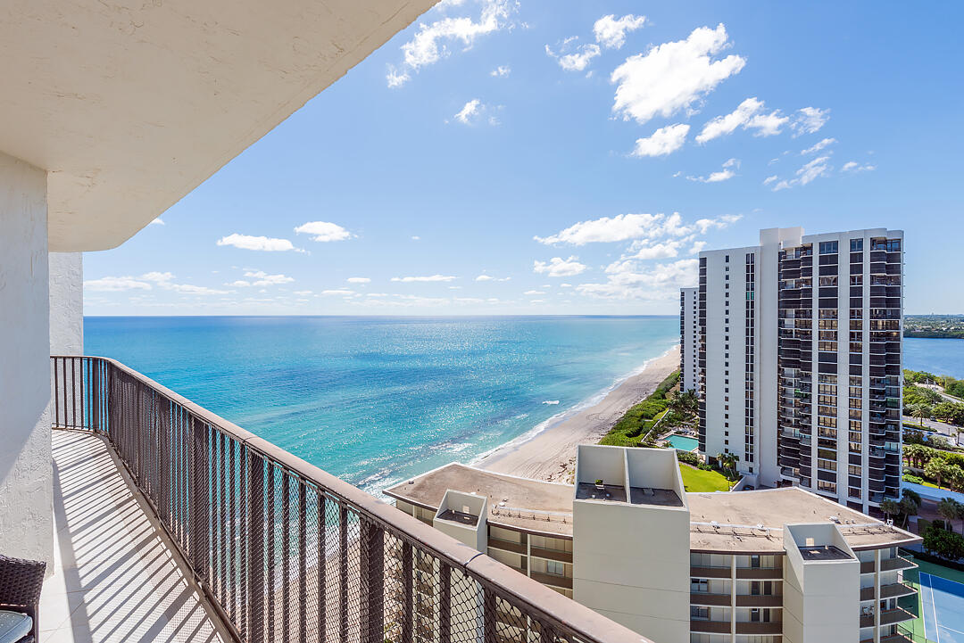 5420 North Ocean Drive, Unit 1906 Riviera Beach, FL 33404 - Photo 12 of 25 a view of balcony with city view