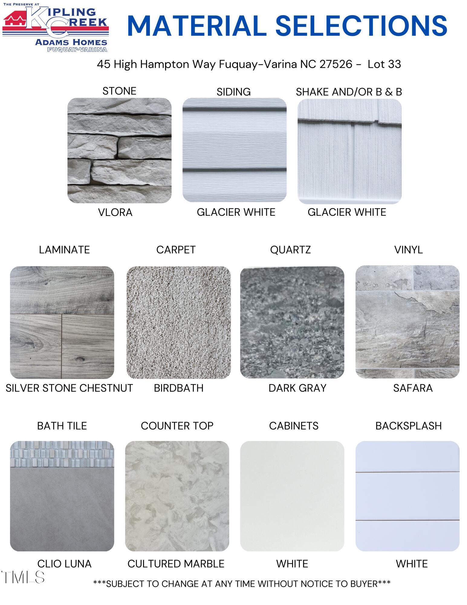 45 High Hampton Way Fuquay-Varina, NC 27526 - Photo 3 of 43 a black and white photo of a park