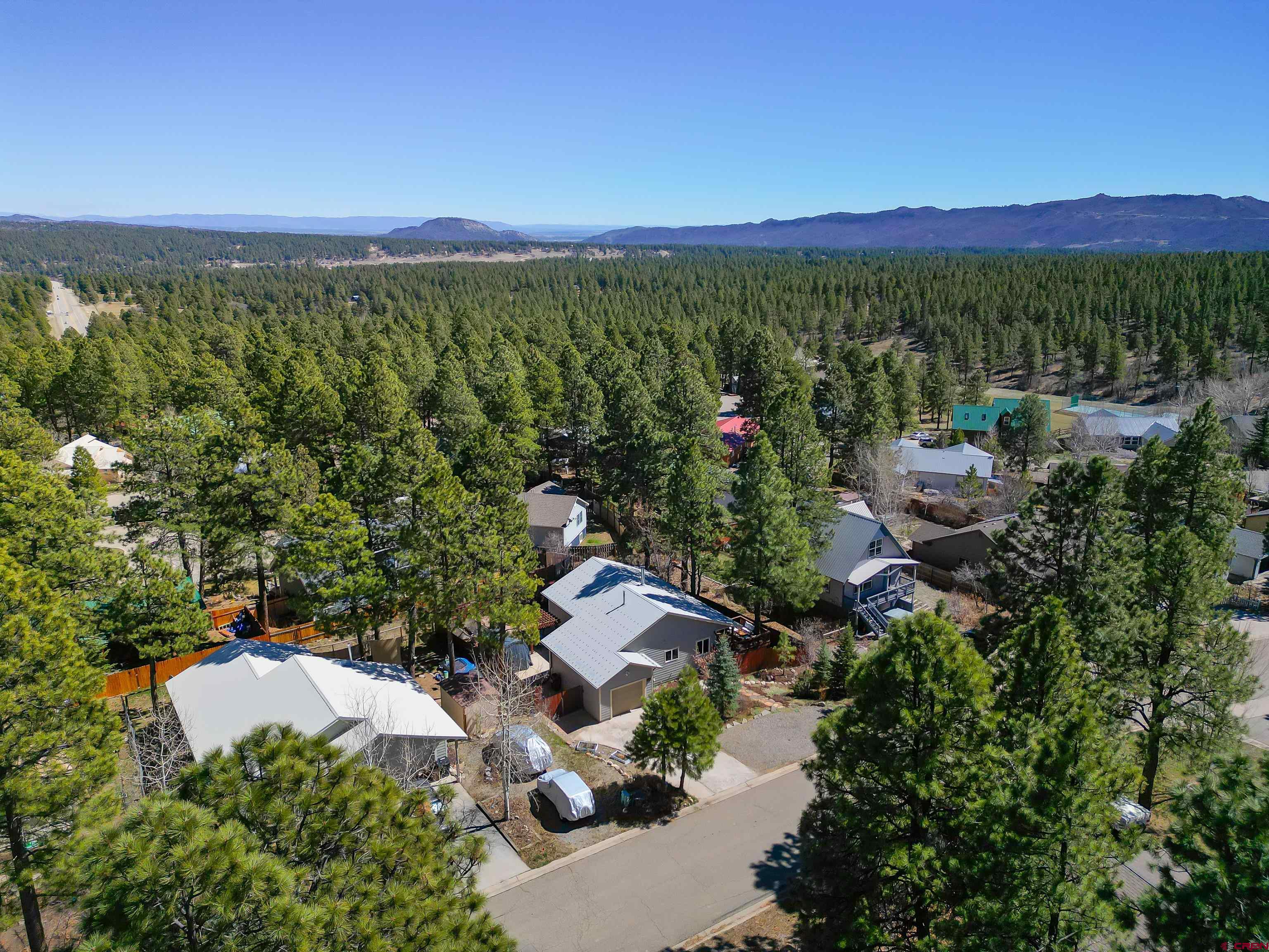 100 Westridge Road Durango, CO 81303 - Photo 29 of 39 a view of a city with sunset view
