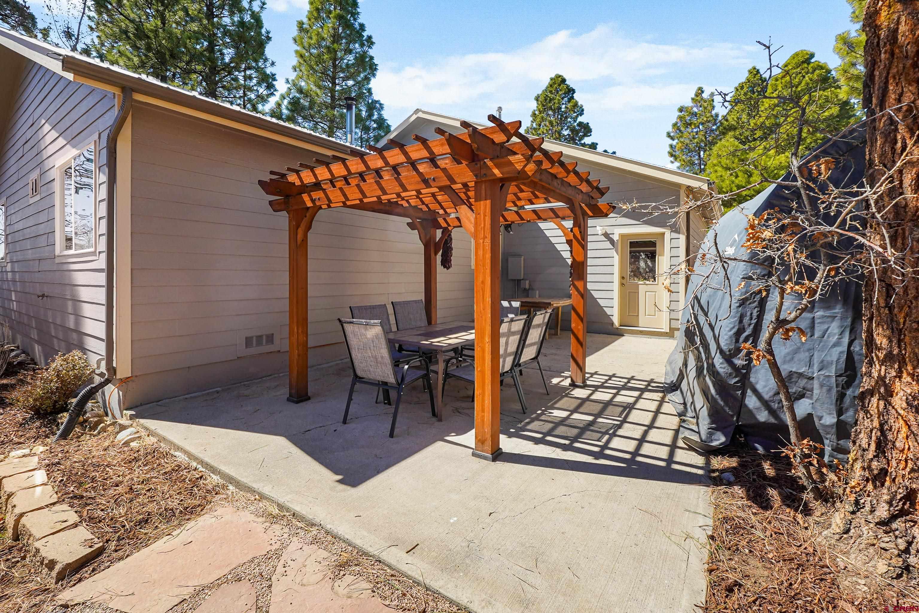 100 Westridge Road Durango, CO 81303 - Photo 34 of 39 a view of outdoor space yard deck and patio
