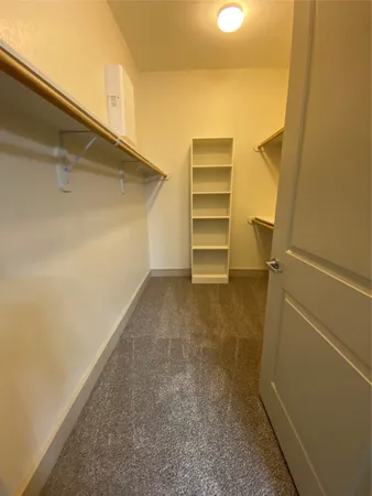 a view of walk in closet