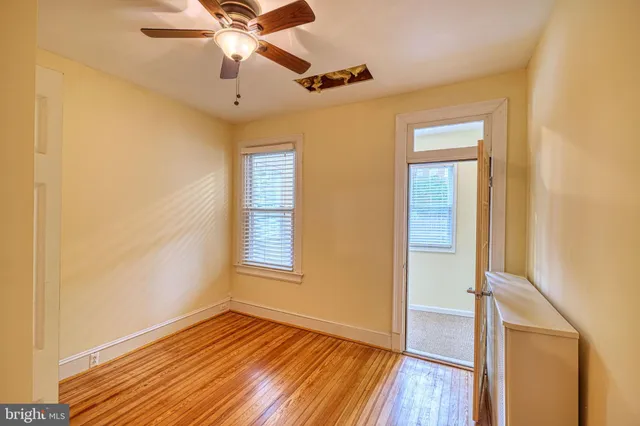 wooden floor in an empty room