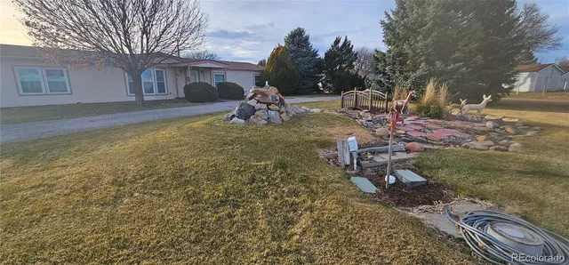 a view of a storage house with a stove