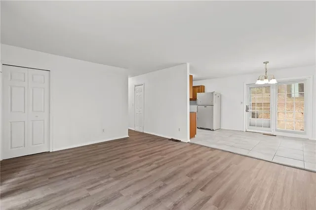 a view of livingroom with window