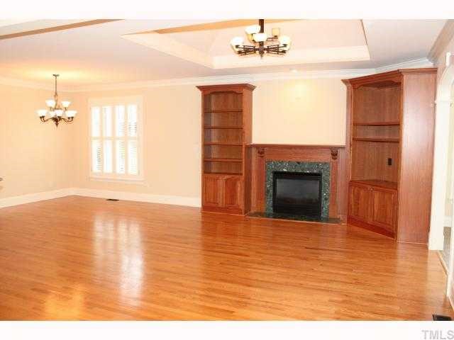 a view of a livingroom with a fireplace