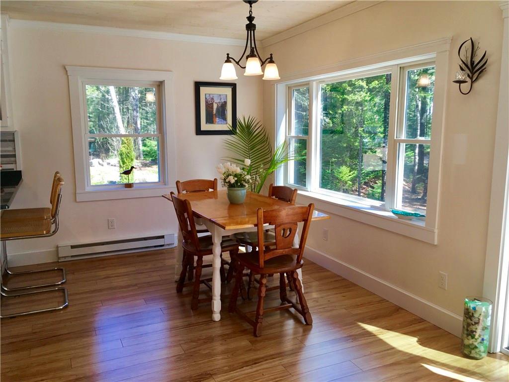 Dining area is spacious and like...
