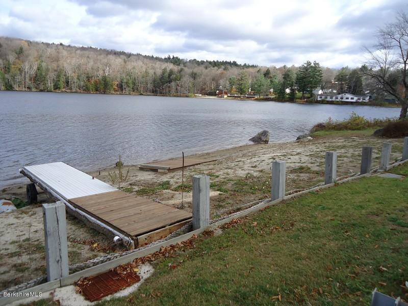 2359 North Main Road Otis, MA 01253 - Photo 11 of 32 a view of a terrace with a lake view