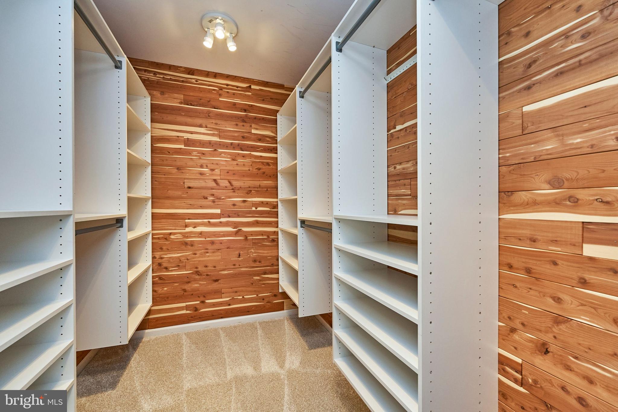 20340 Brentmeade Terrace Sterling, VA 20165 - Photo 16 of 43 a view of walk in closet with empty racks