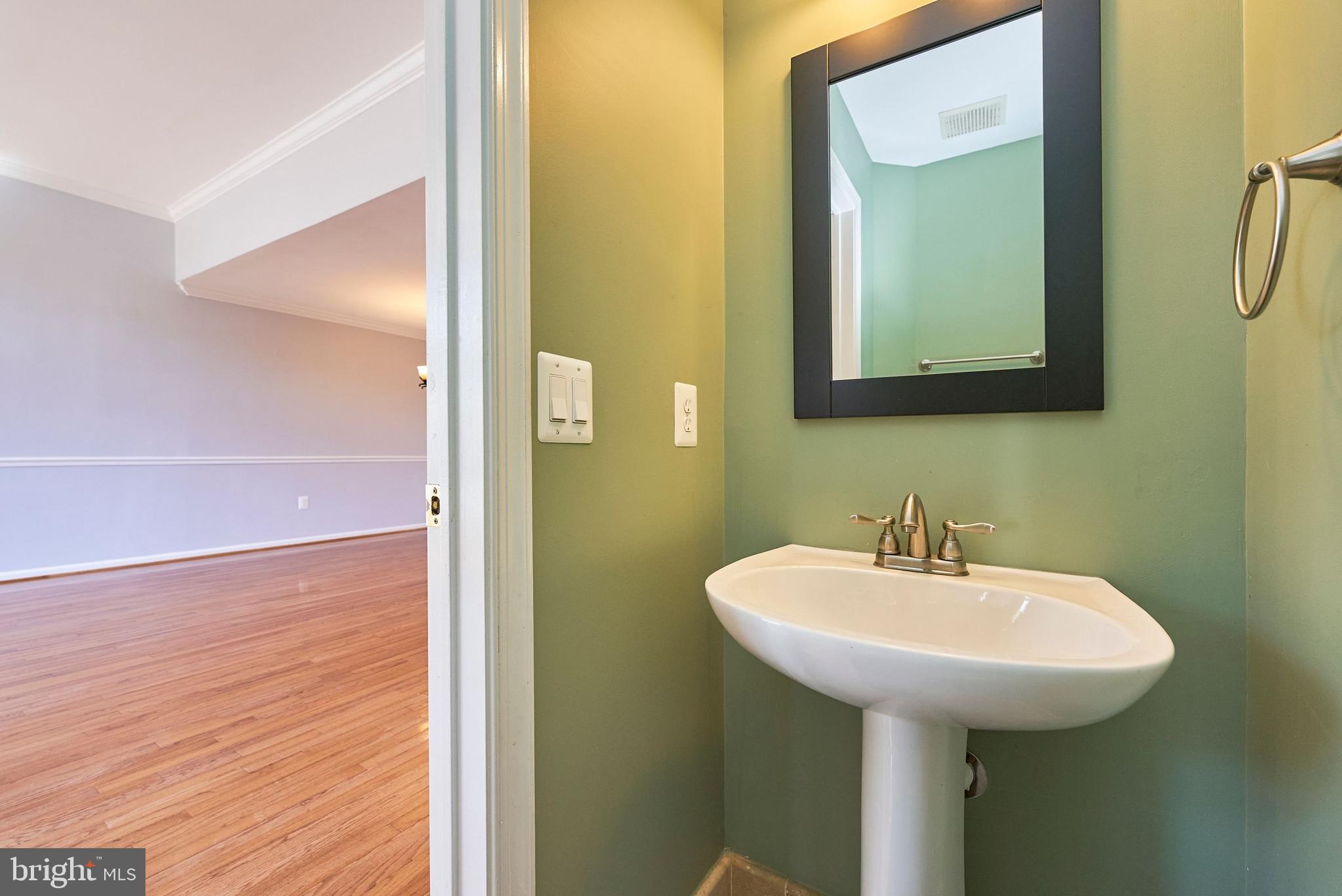 20340 Brentmeade Terrace Sterling, VA 20165 - Photo 25 of 43 a bathroom with a sink and a mirror