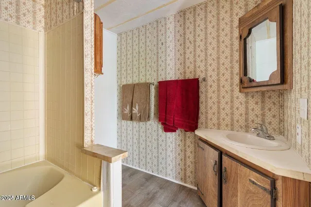 a room with storage and utility