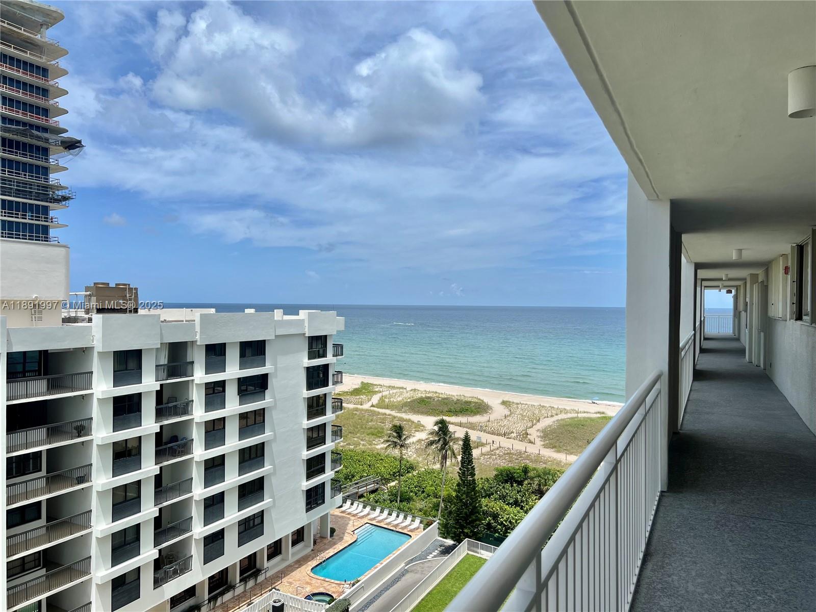 750 North Ocean Boulevard, Unit 905 Pompano Beach, FL 33062 - Photo 21 of 29 a view of balcony with furniture