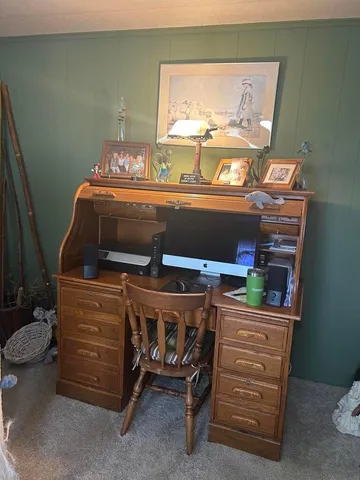 a view of water heater room