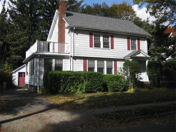 35 Rangeley Road Newton, MA 02465 - Photo 1 of 7 a front view of a house with a yard