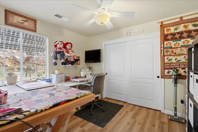 view of bathroom with shower