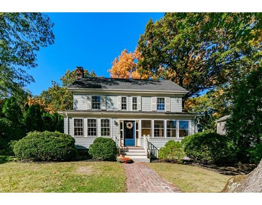 31 Locust Avenue Lexington, MA 02421 - Photo 29 of 30 a front view of a house with a yard