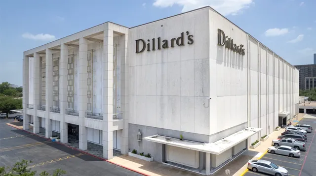 a view of balcony with large window