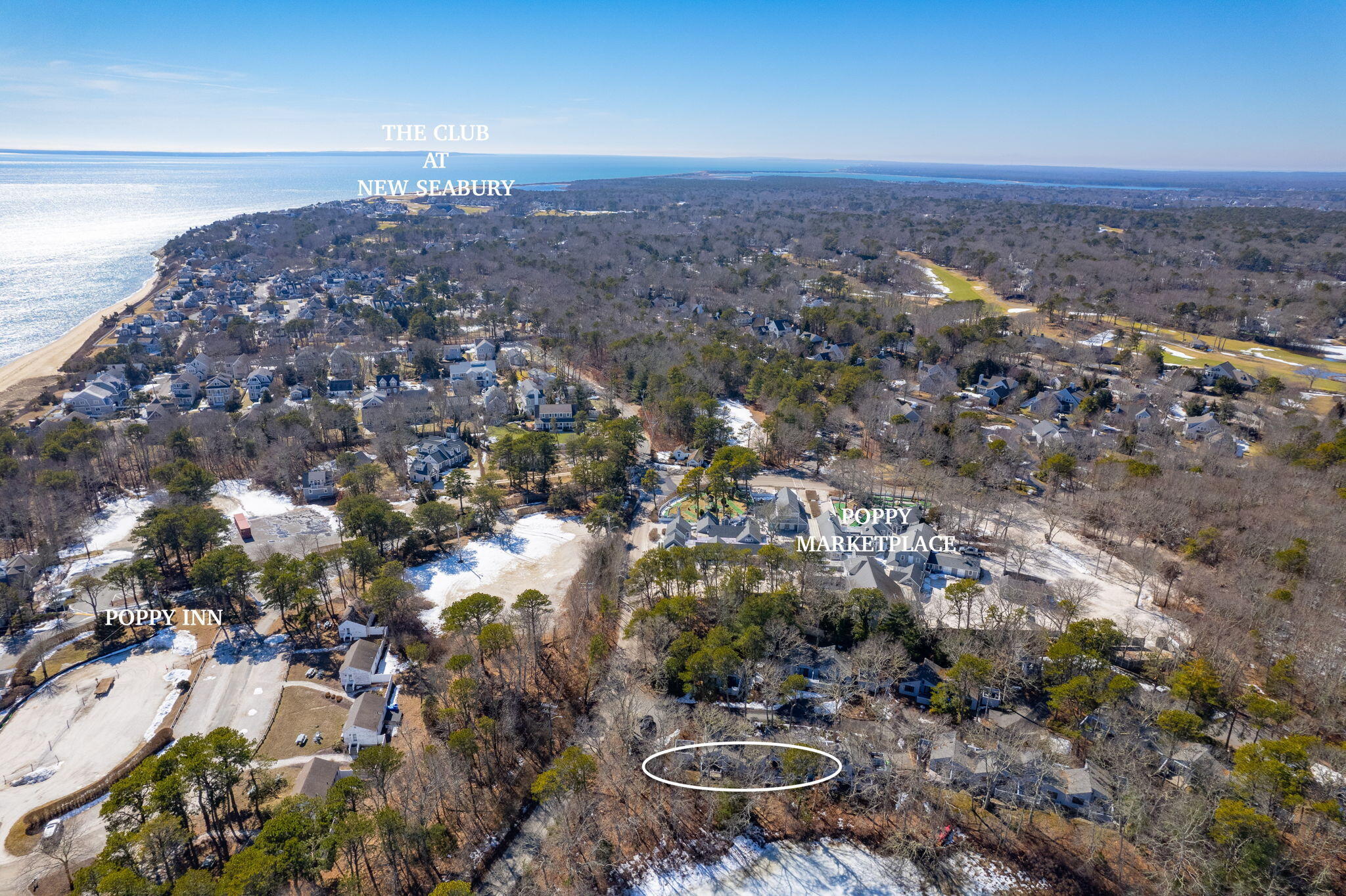 251 Shore Drive, Unit C2 Mashpee, MA 02649 - Photo 6 of 40 7-web-or-mls-Stendahl C2 Aerials Marked-