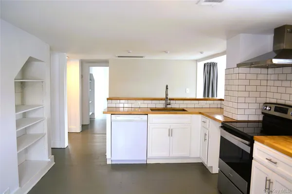 a view of water heater room