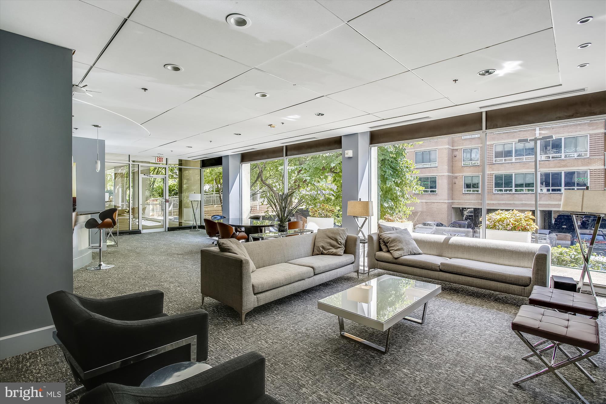 800 4th Street Southwest, Unit S113 Washington, DC 20024 - Photo 26 of 37 a living room with furniture and a large window
