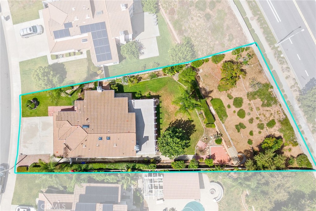 28974 Clear Spring Lane Highland, CA 92346 - Photo 62 of 65 Ariel view of property outlined
