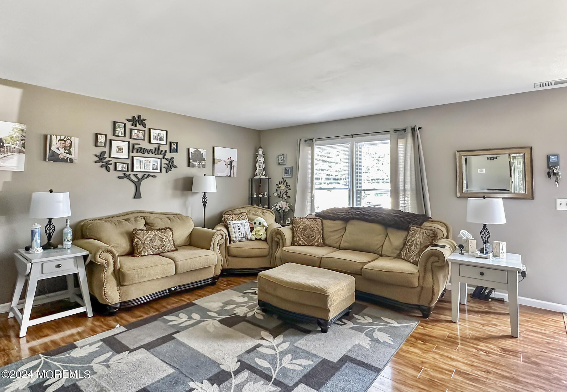 1002 Sawmill Road Brick, NJ 08724 - Photo 5 of 27 a living room with furniture and a wooden floor