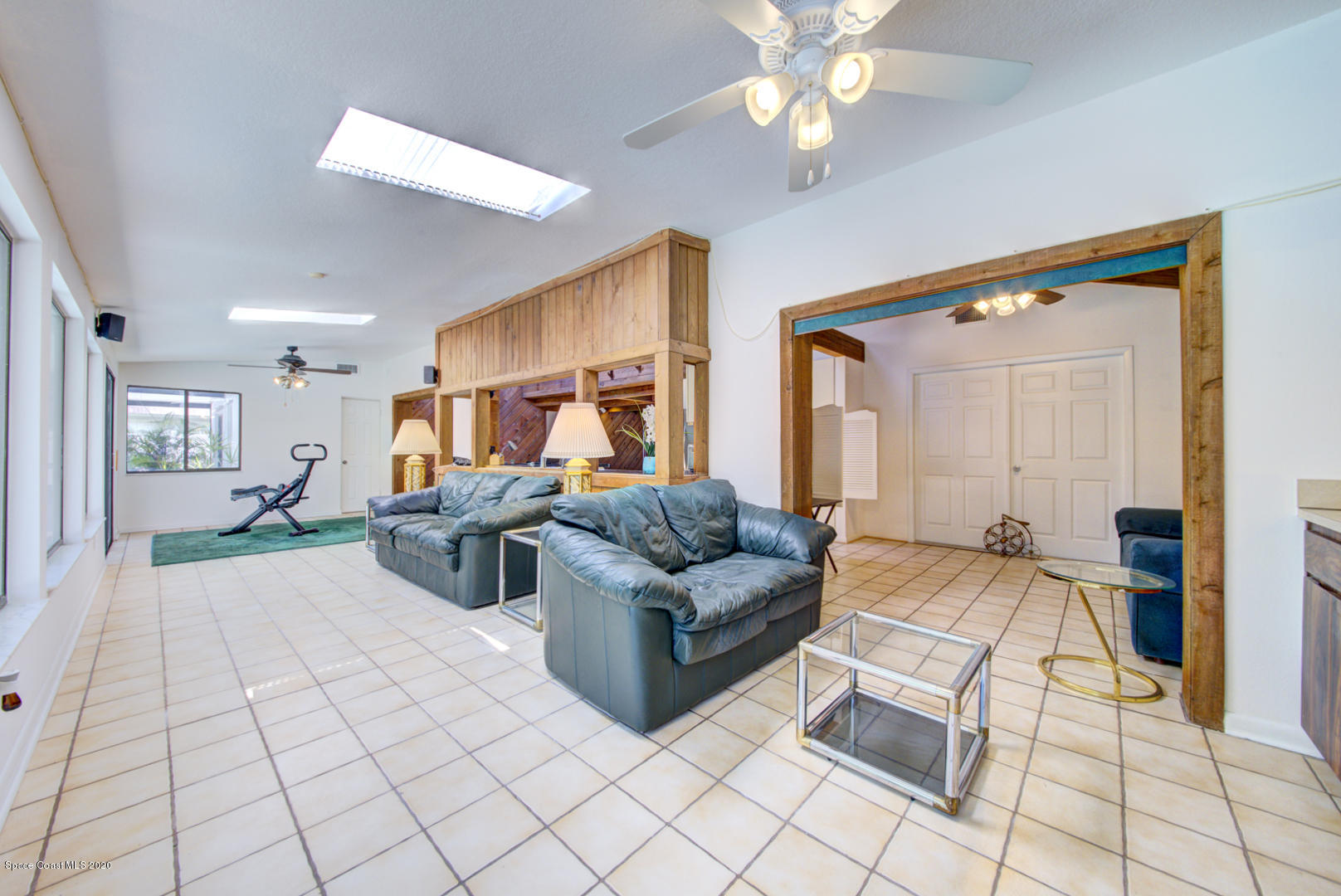 182 Sand Pine Road Indialantic, FL 32903 - Photo 21 of 56 Florida Room with Tile Floor