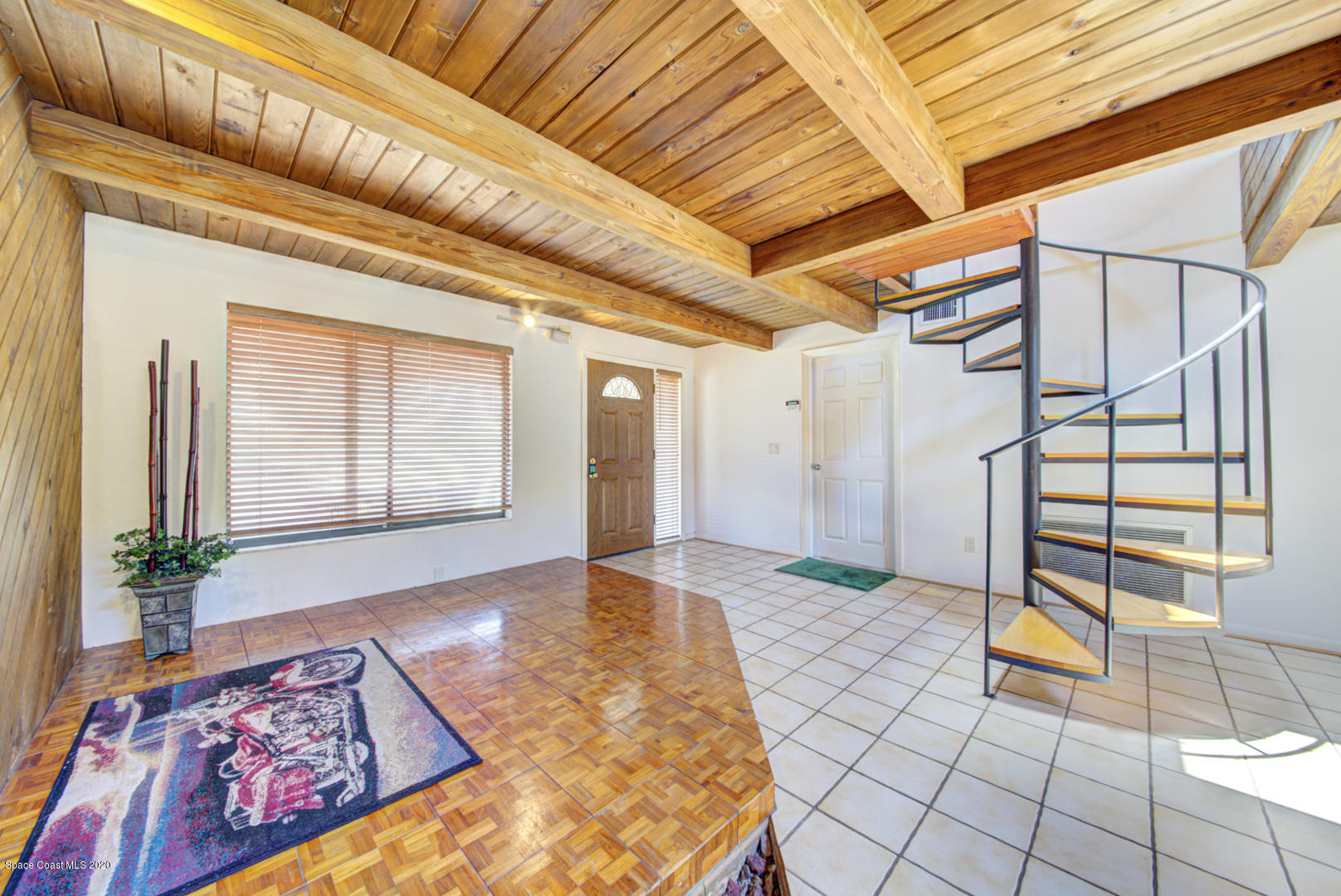 182 Sand Pine Road Indialantic, FL 32903 - Photo 8 of 56 Living Room & Staircase