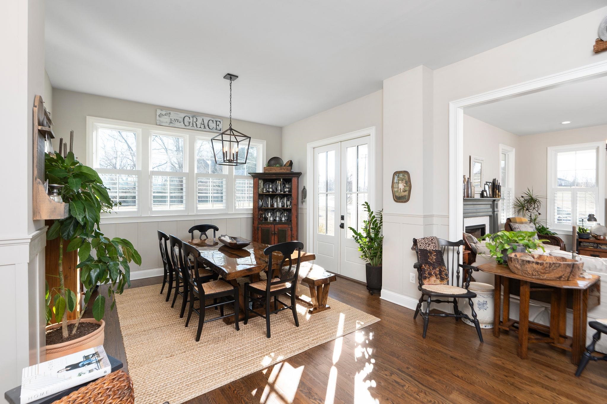 10 Cora Lane Lexington, VA 24450 - Photo 12 of 74 a view of a dining room with furniture window and wooden floor