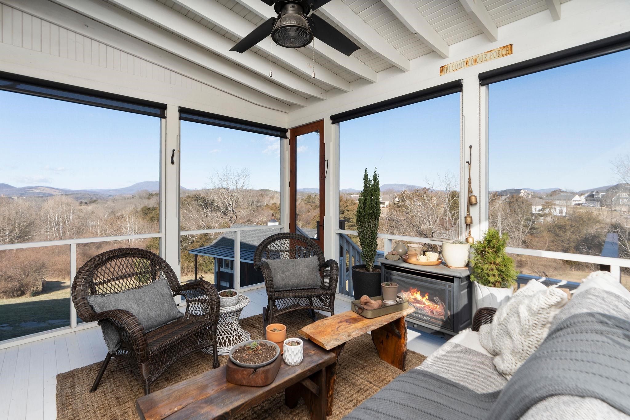 10 Cora Lane Lexington, VA 24450 - Photo 51 of 74 a living room with furniture and a floor to ceiling window