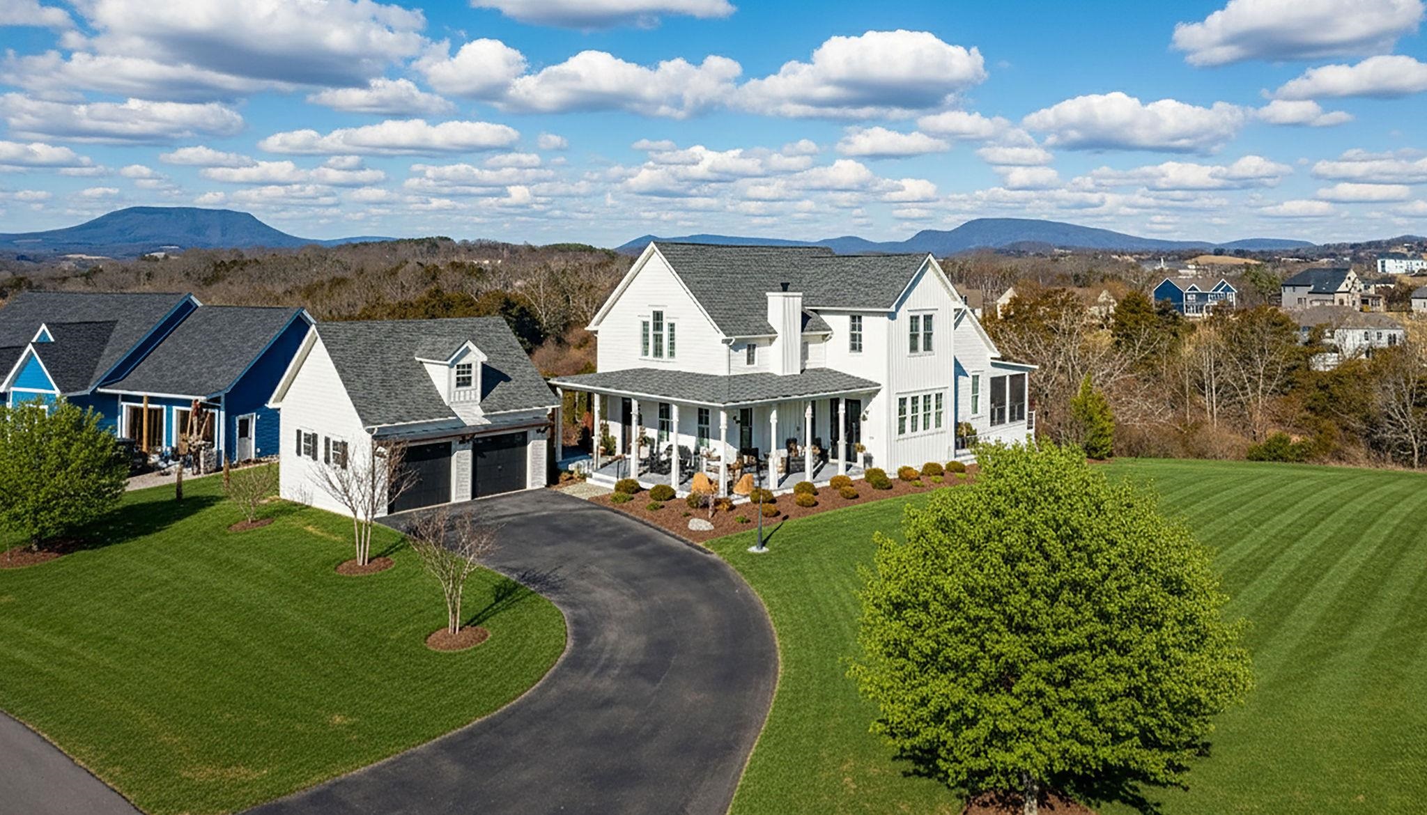 10 Cora Lane Lexington, VA 24450 - Photo 65 of 74 a front view of a house with a garden