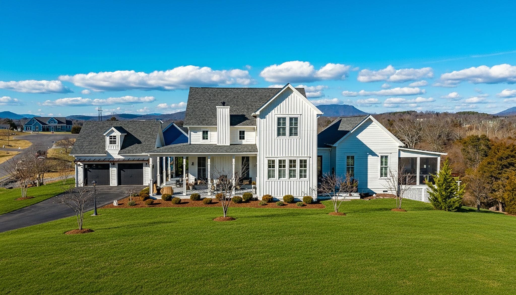 10 Cora Lane Lexington, VA 24450 - Photo 66 of 74 a front view of a house with a garden