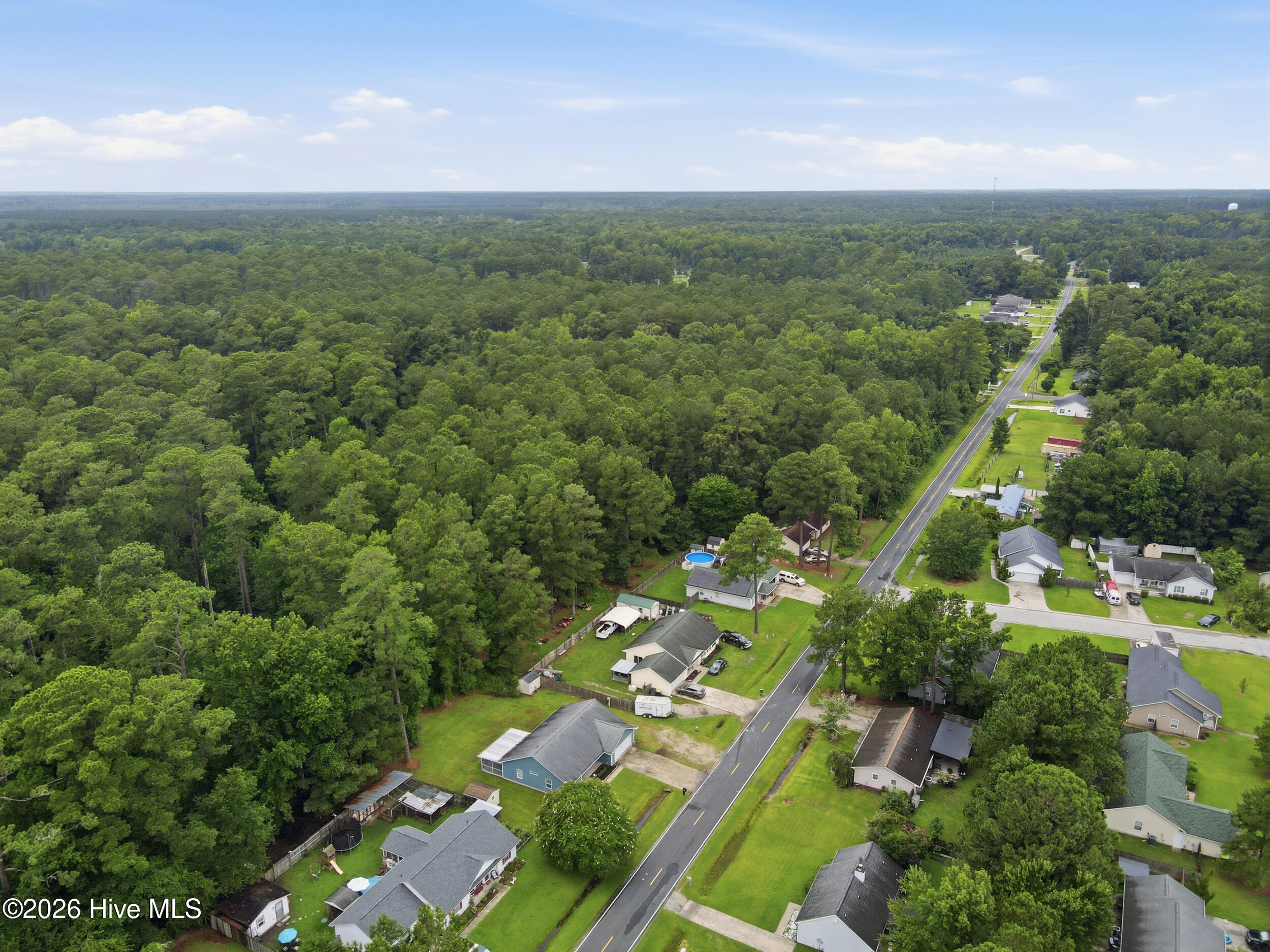 5709 County Line Road New Bern, NC 28562 - Photo 32 of 39 Aerial View