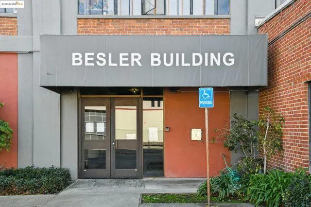 a front view of a building