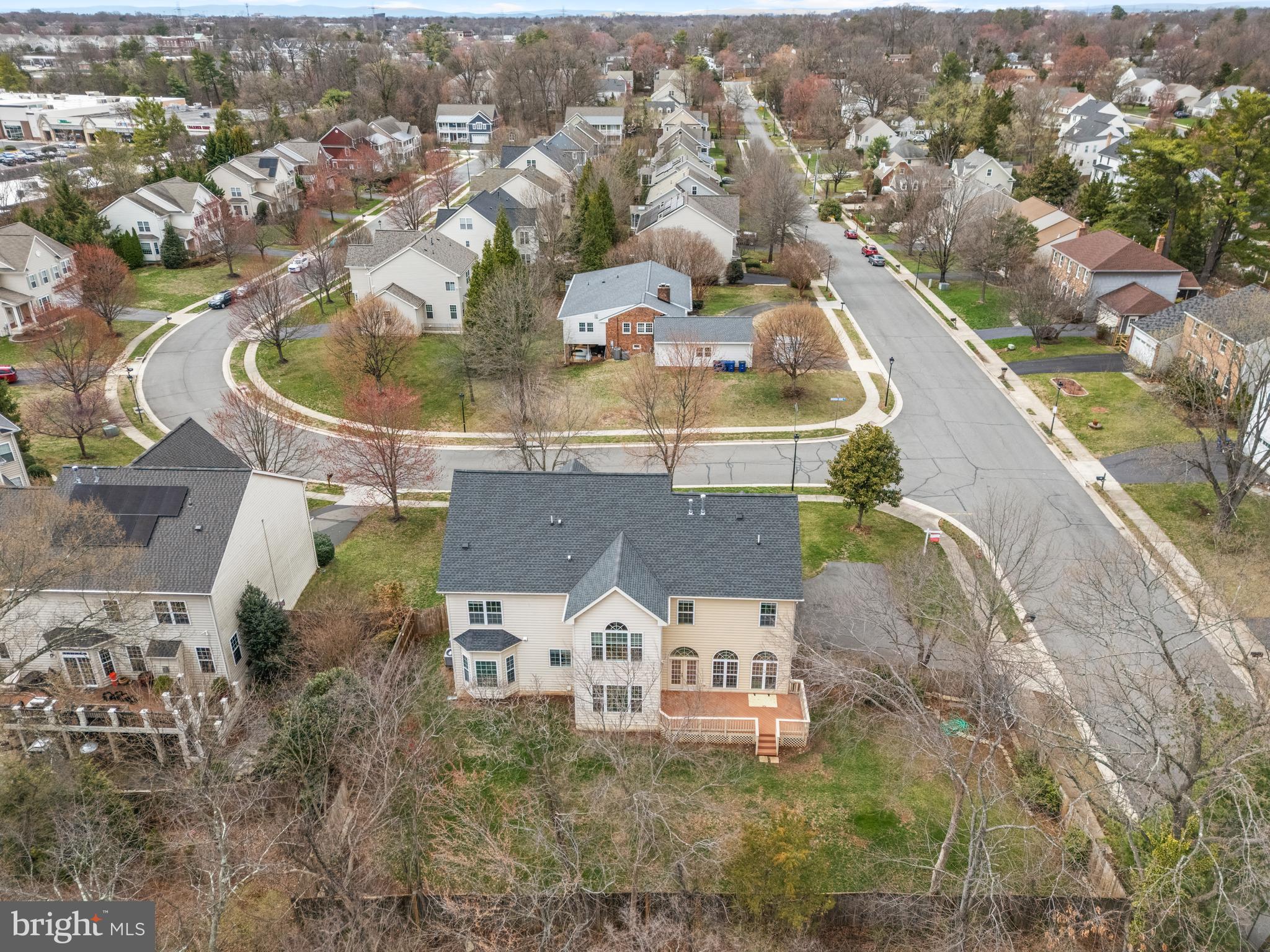 403 Madison Street Herndon, VA 20170 - Photo 63 of 63 an aerial view of residential houses with outdoor space and trees
