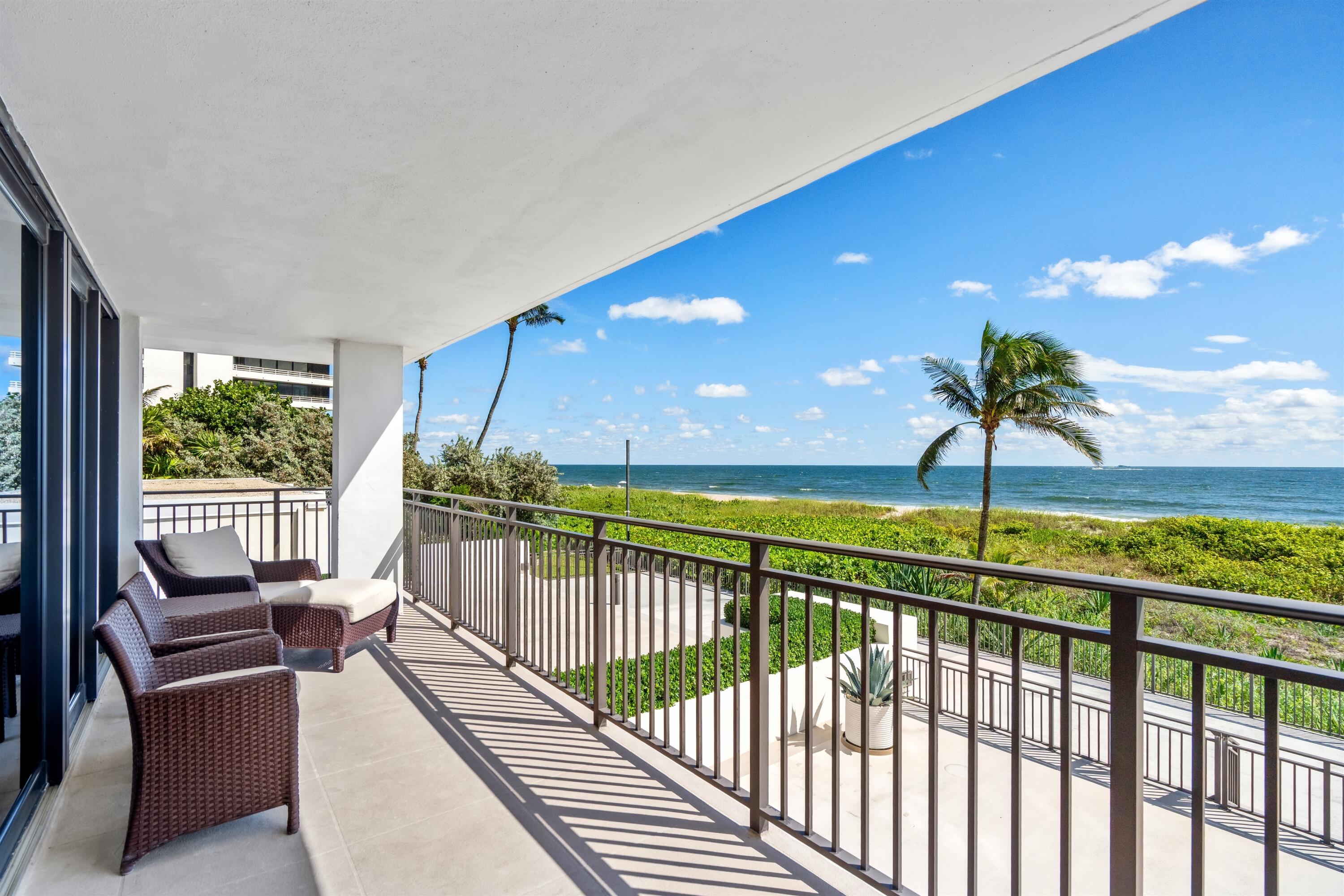 1800 South Ocean Boulevard, Unit 2A Boca Raton, FL 33432 - Photo 3 of 40 OCEANVIEW BALCONY